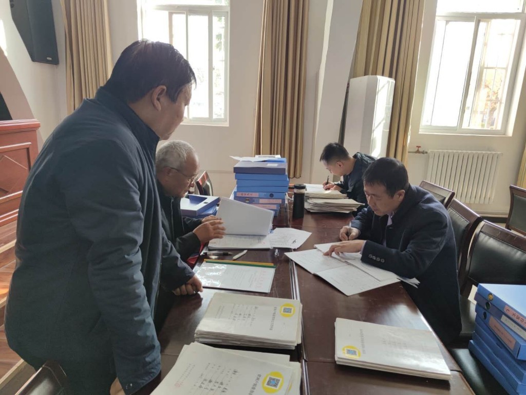 美原镇组织各村晒账活动-富平县新时代文明实践中心