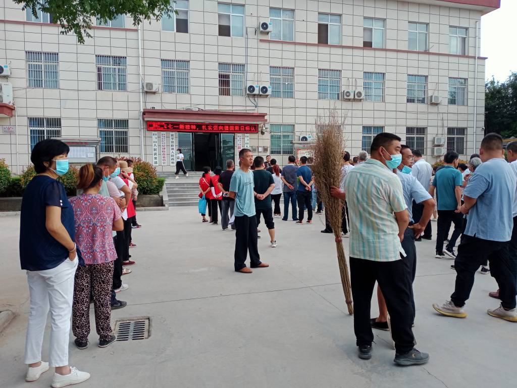 薛镇村环境卫生整理-富平县新时代文明实践中心